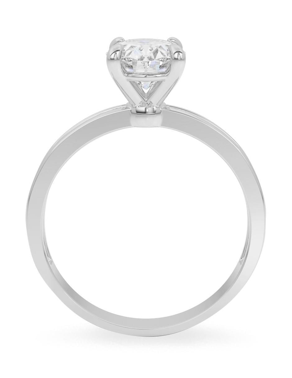 Anillo de compromiso 14 k diamante 2