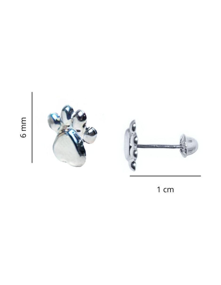 Broqueles "de (si aplica)" huella no aplica mardia sin familia o colección "de" plata p 925 "con acabado" liso zirconia