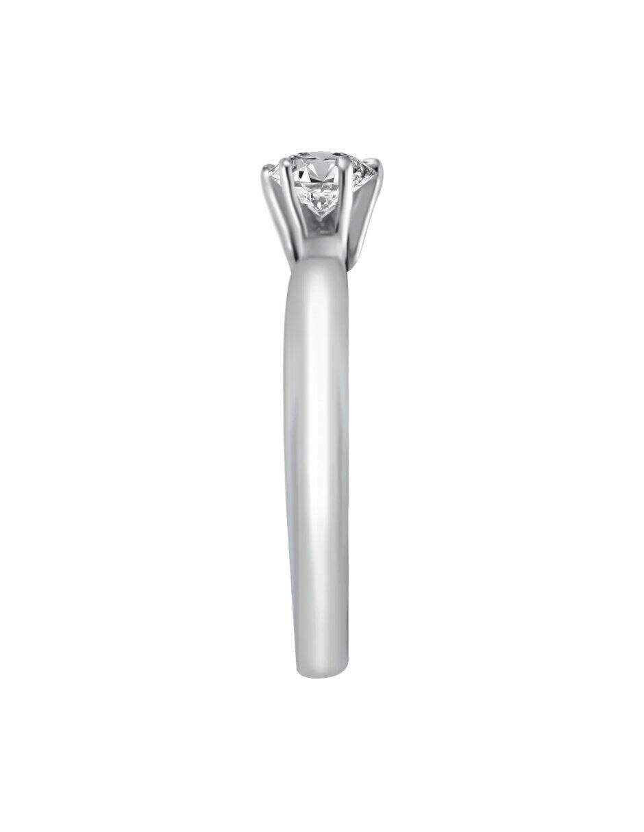 Anillo de compromiso 14 k Esplendor diamante 4