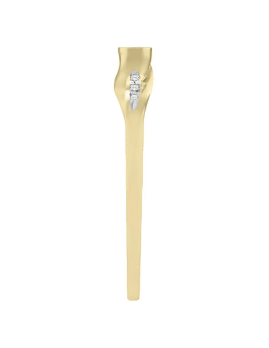 Anillo de compromiso 14 k Magalli diamante 4