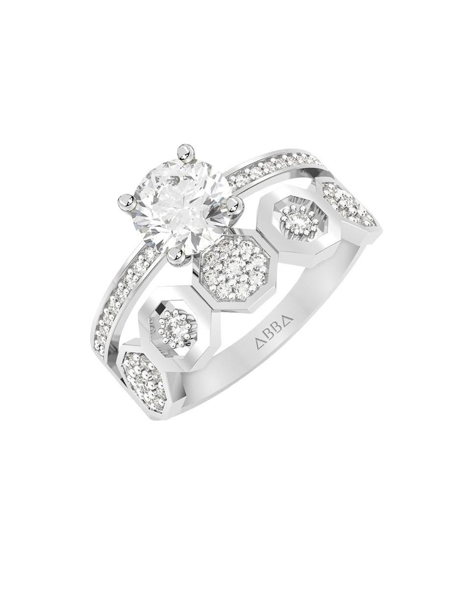 Anillo de compromiso 10 k 2