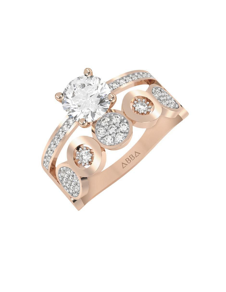 Anillo de compromiso 10 k 2