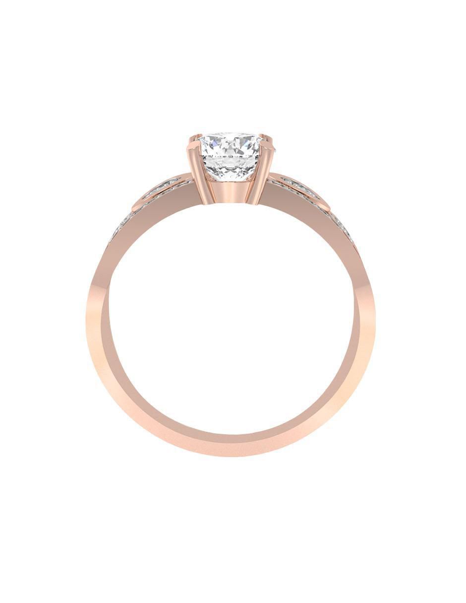 Anillo de compromiso 10 k 3