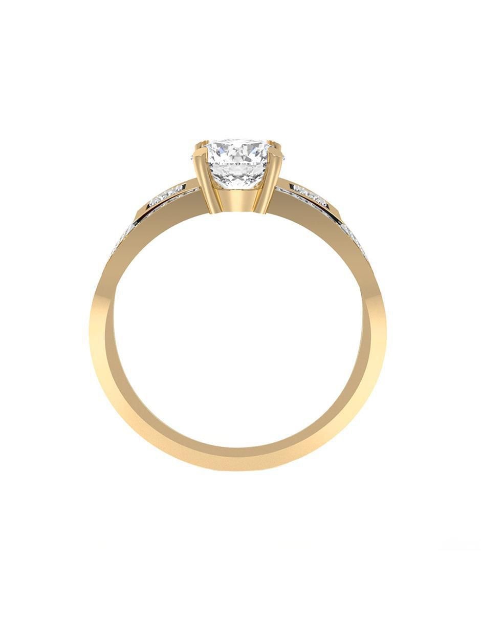 Anillo de compromiso 10 k 5