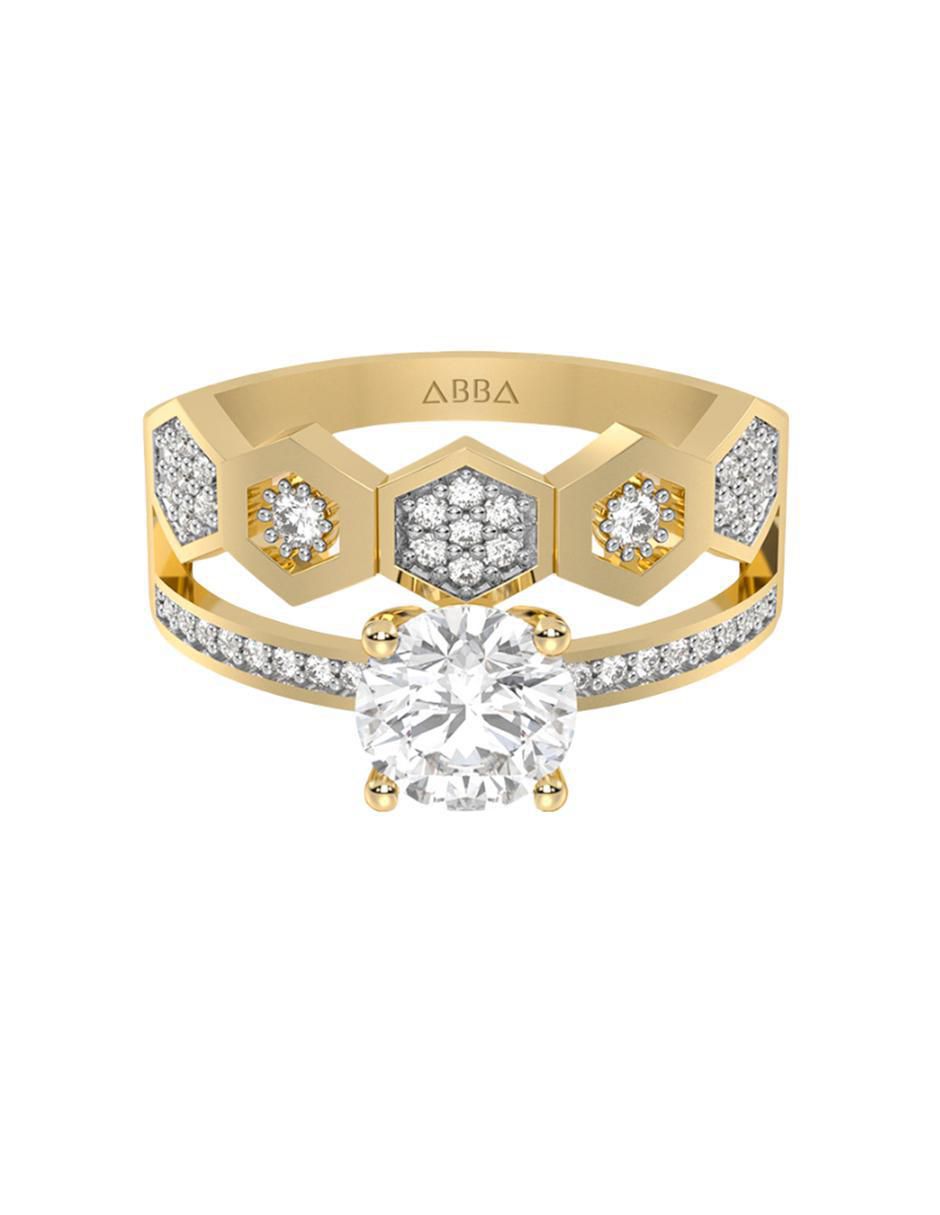 Anillo de compromiso 10 k