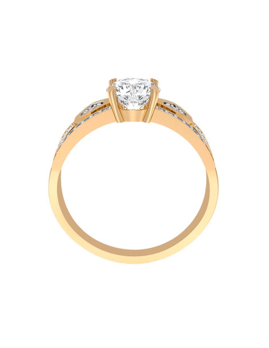 Anillo de compromiso 14 k 5