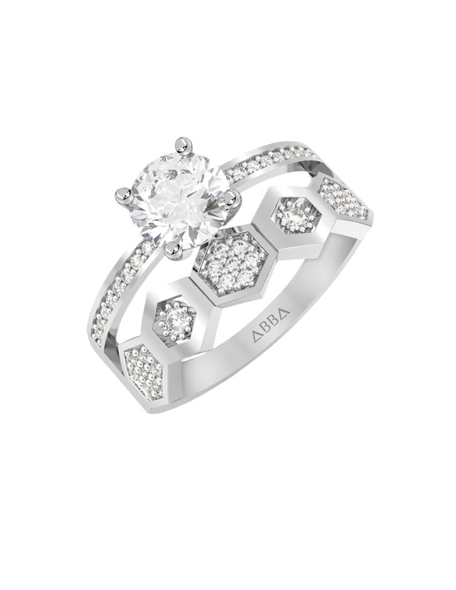 Anillo de compromiso 14 k 2