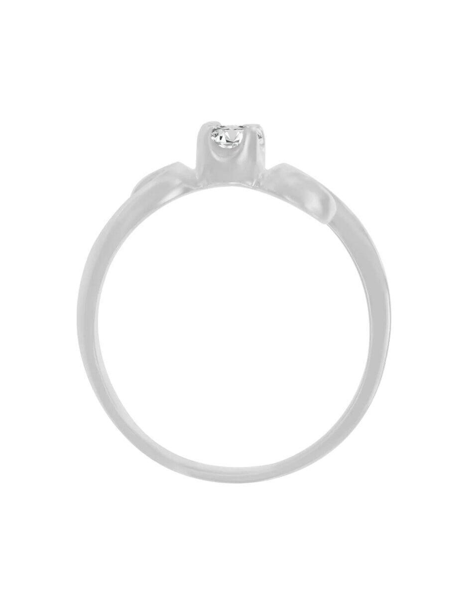Anillo de compromiso 14 k enora diamante 2