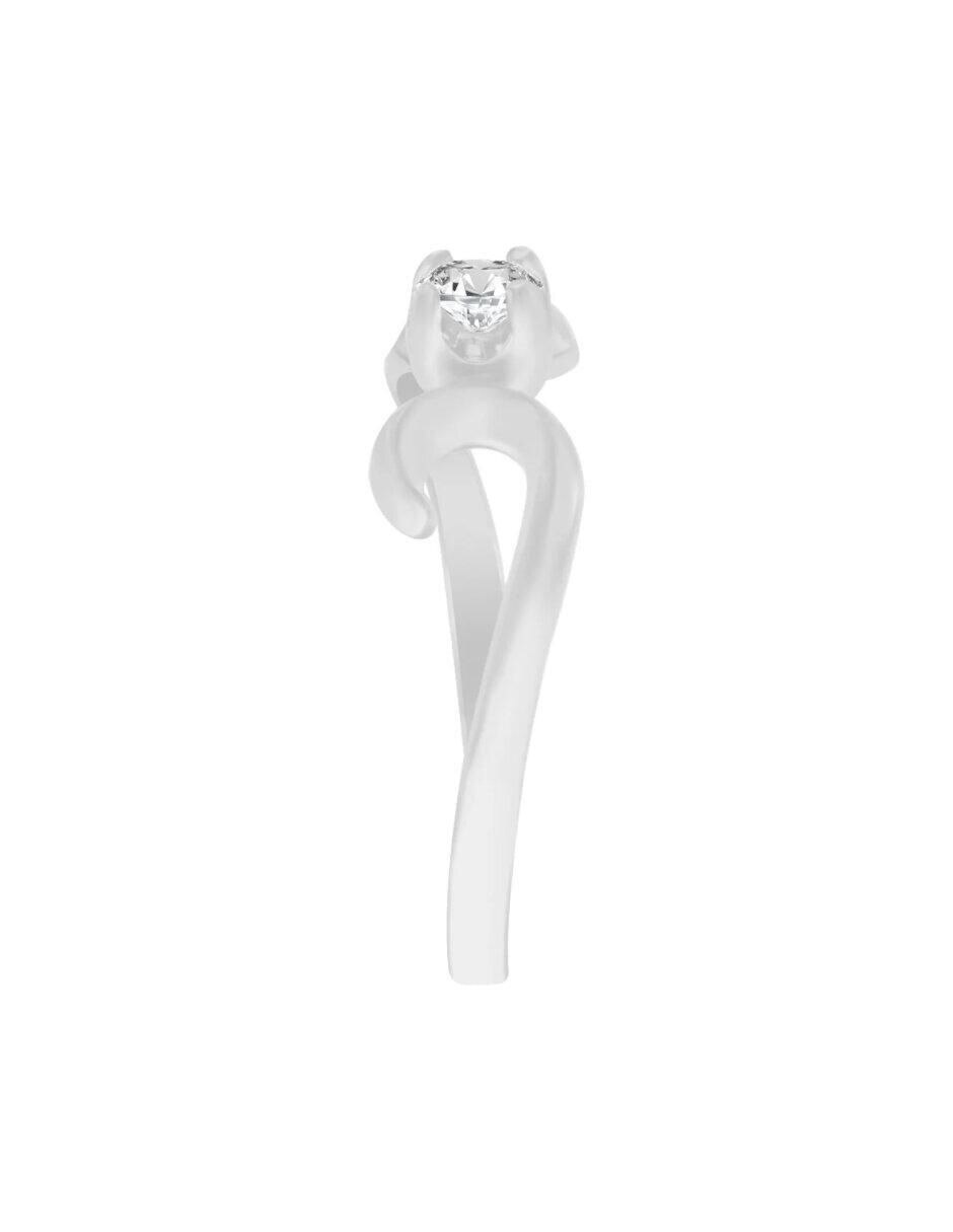 Anillo de compromiso 14 k enora diamante 3