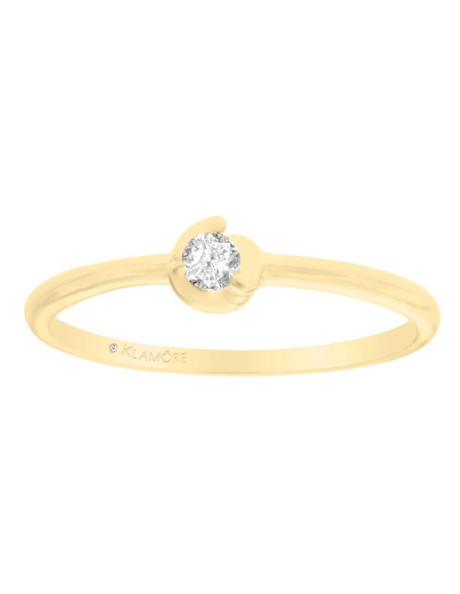 Anillo de compromiso 14 k Rady diamante Anillo de compromiso 14 k Rady diamante