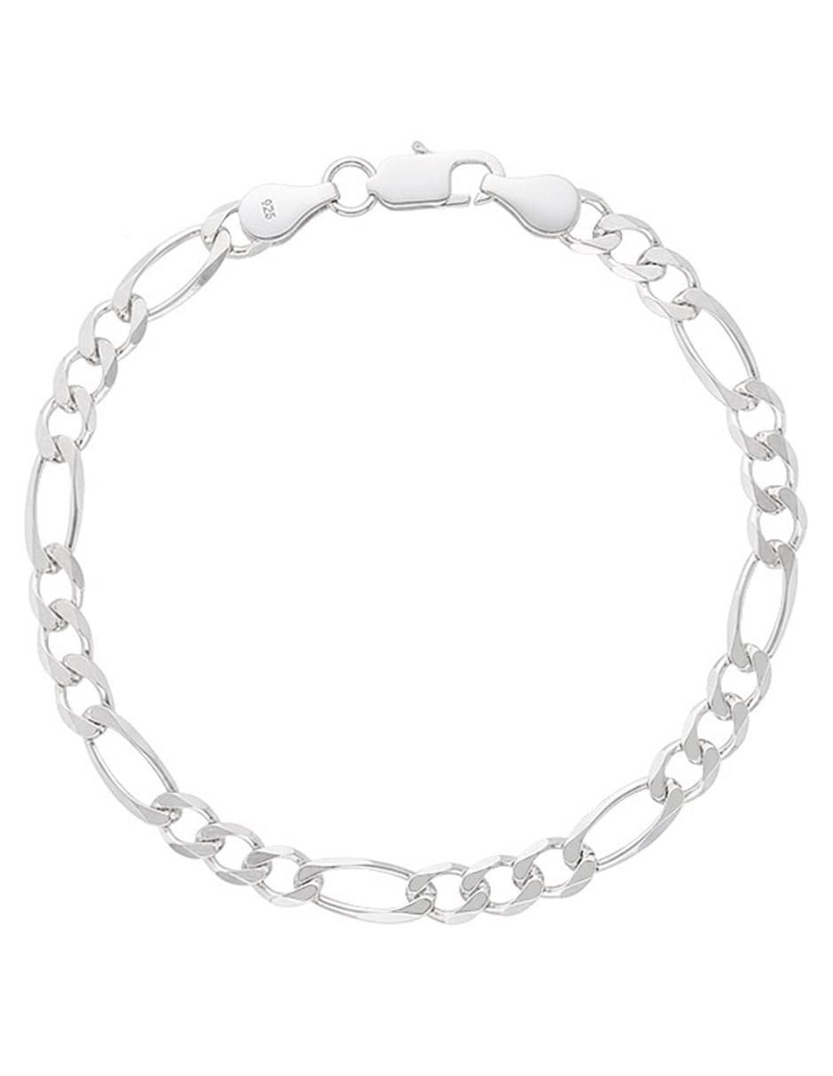 Pulsera de plata p 925 acabado mate 2