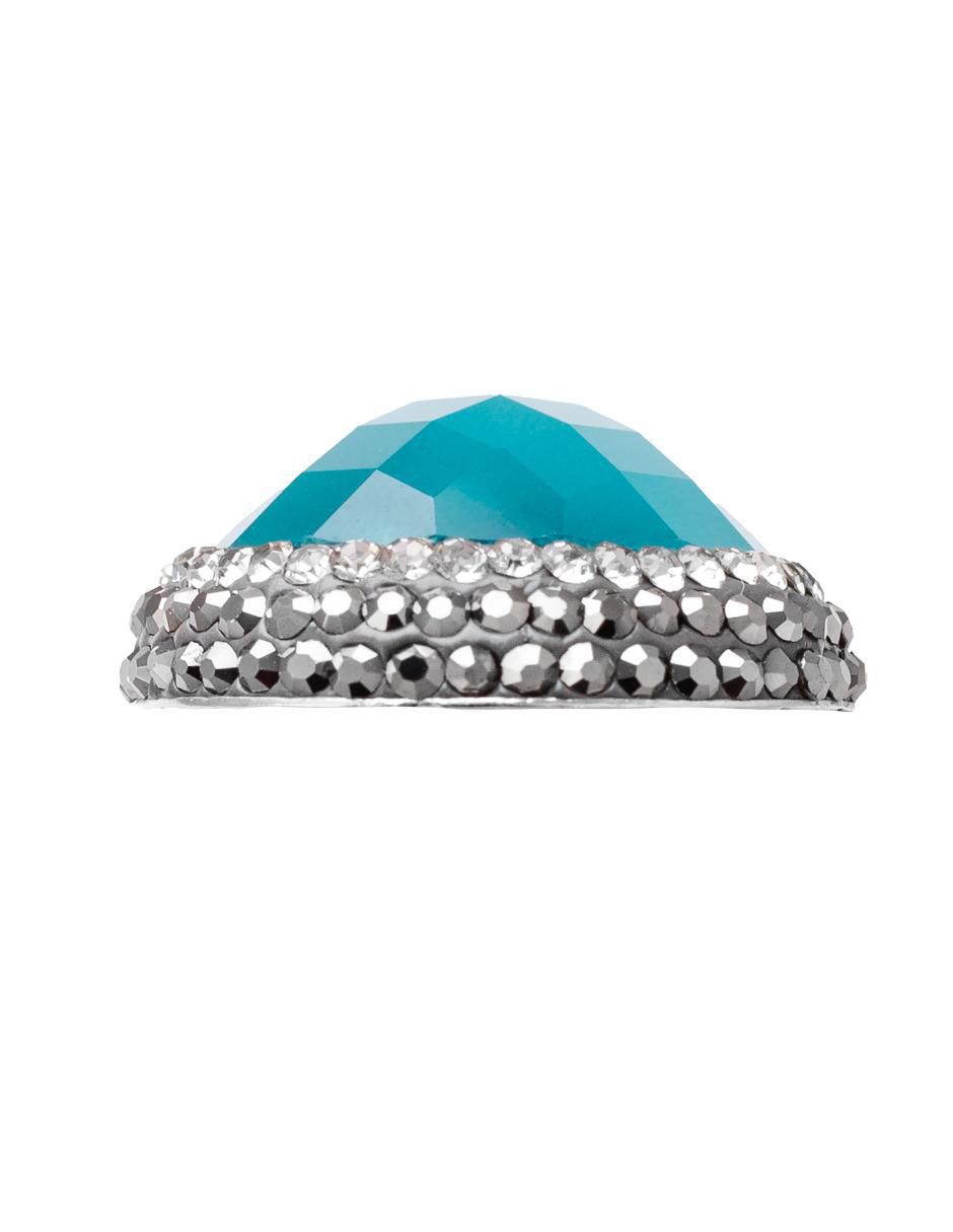Dije de gota Queen Farah de plata P 925 6