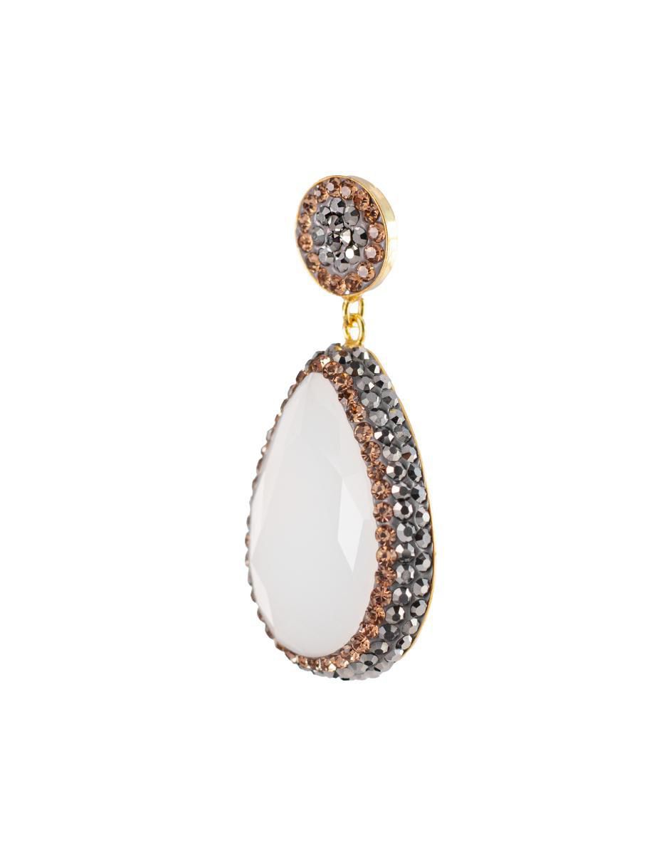 Dije de gota Queen Farah de plata P 925 ojo de gato