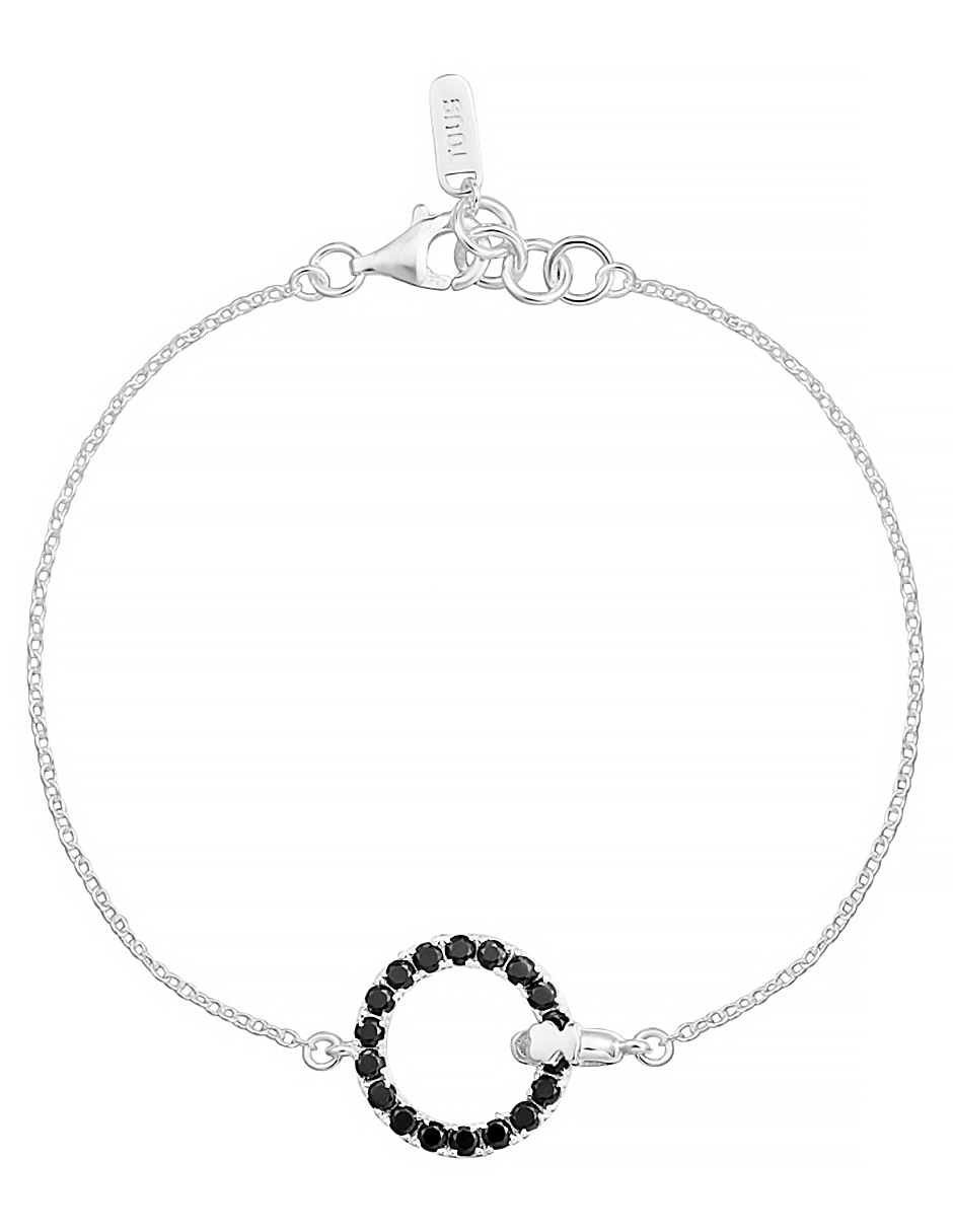 Pulsera Tous de Plata con espinela P 925 Straight acabado brillante