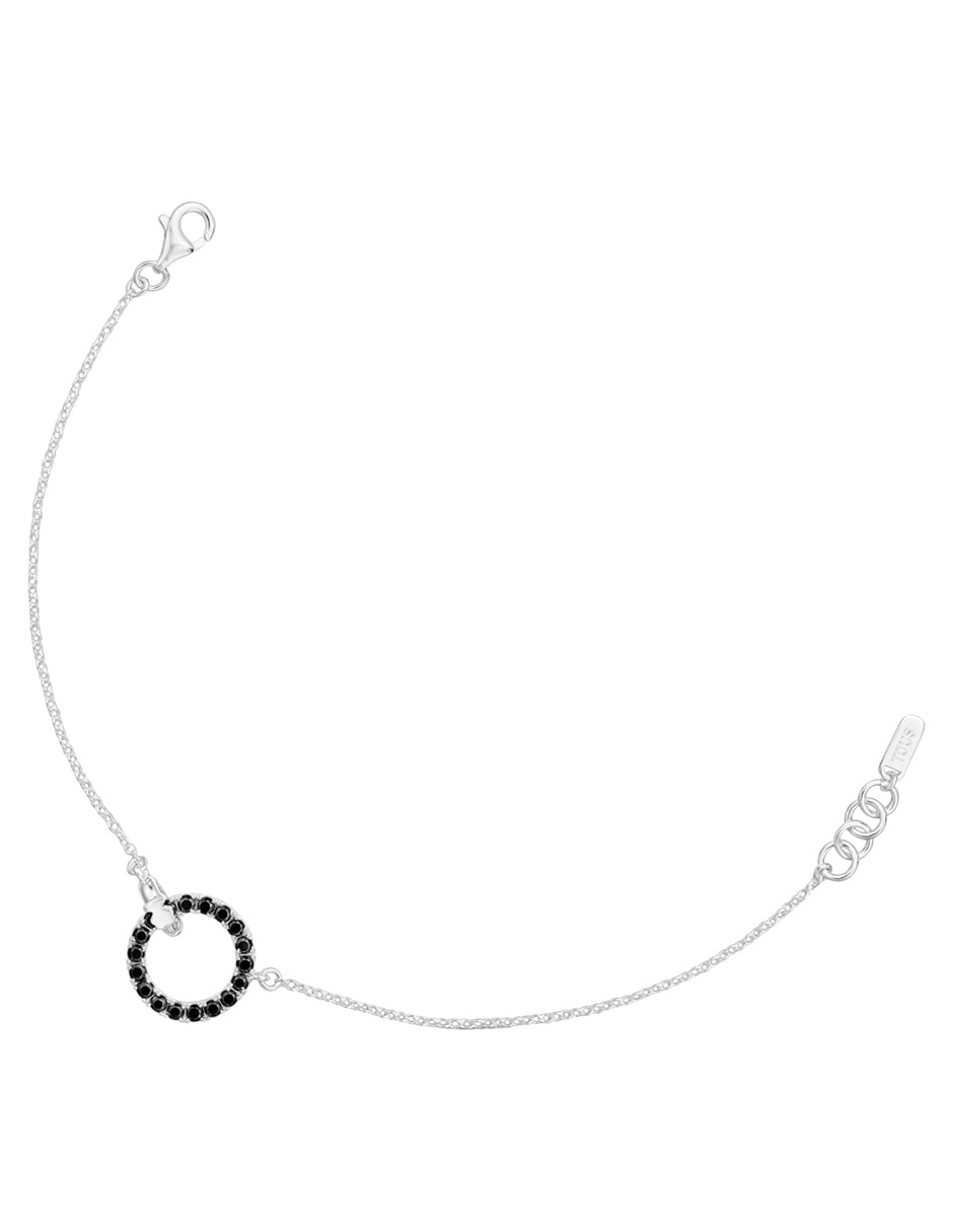Pulsera Tous de Plata con espinela P 925 Straight acabado brillante