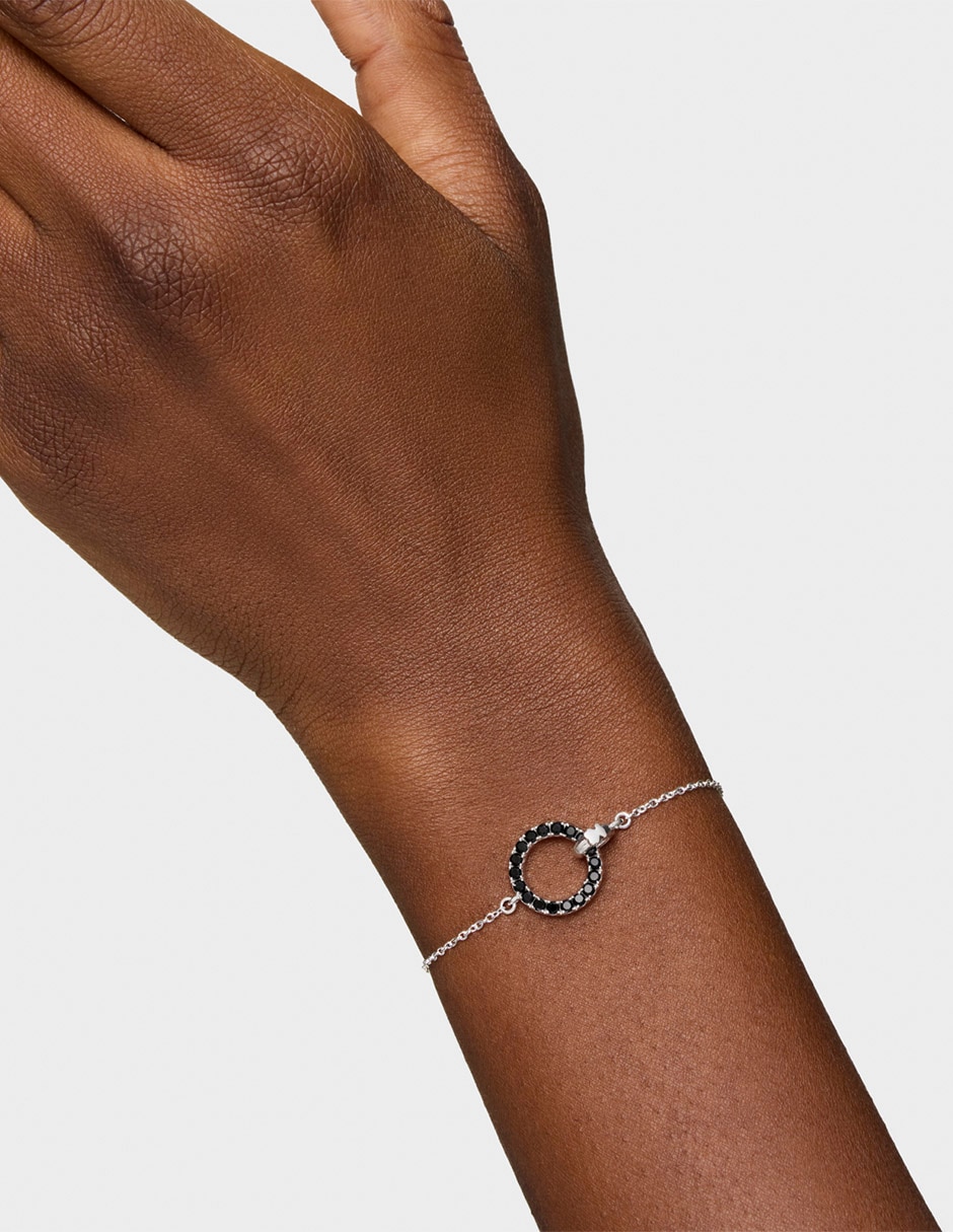 Pulsera Tous de Plata con espinela P 925 Straight acabado brillante
