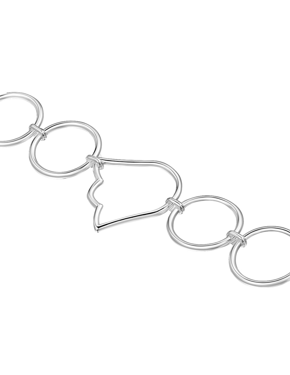Pulsera Tous de plata Con P 925 Straight
