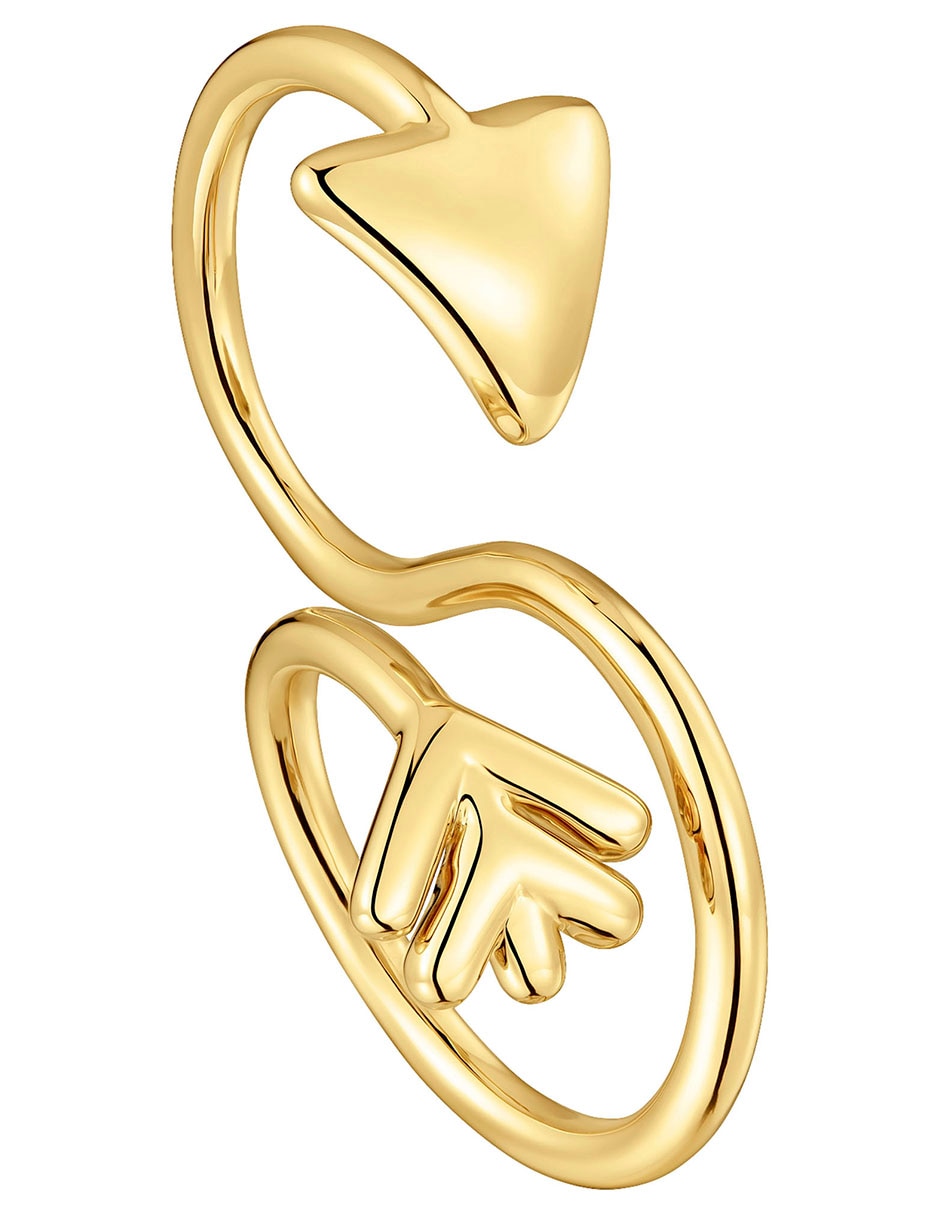 Anillo de flecha Tous Flechazo de plata P 925 con acabado baño de oro