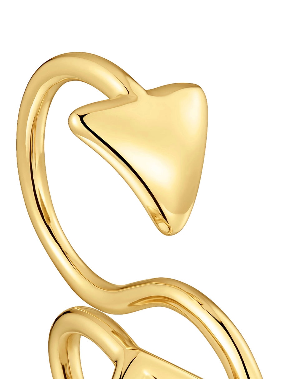 Anillo de flecha Tous Flechazo de plata P 925 con acabado baño de oro