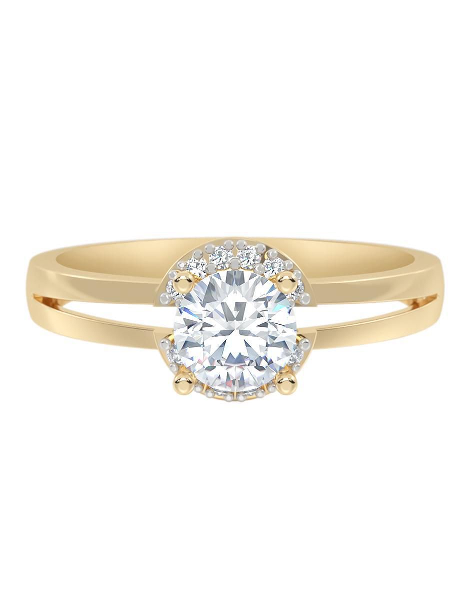 Anillo de compromiso 14 k