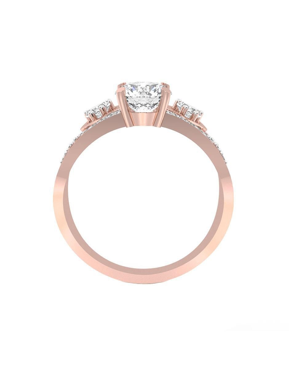 Anillo de compromiso 10 k 3
