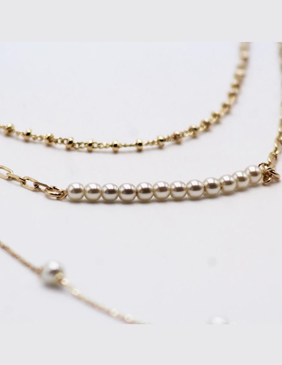 Collar de Mada de Oro laminado 18K