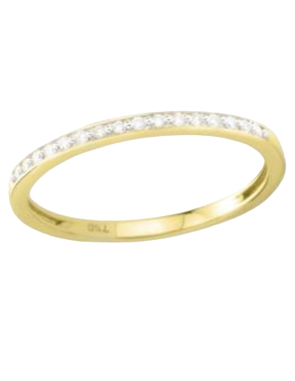 Churumbela de Oro 14 K diamante 2