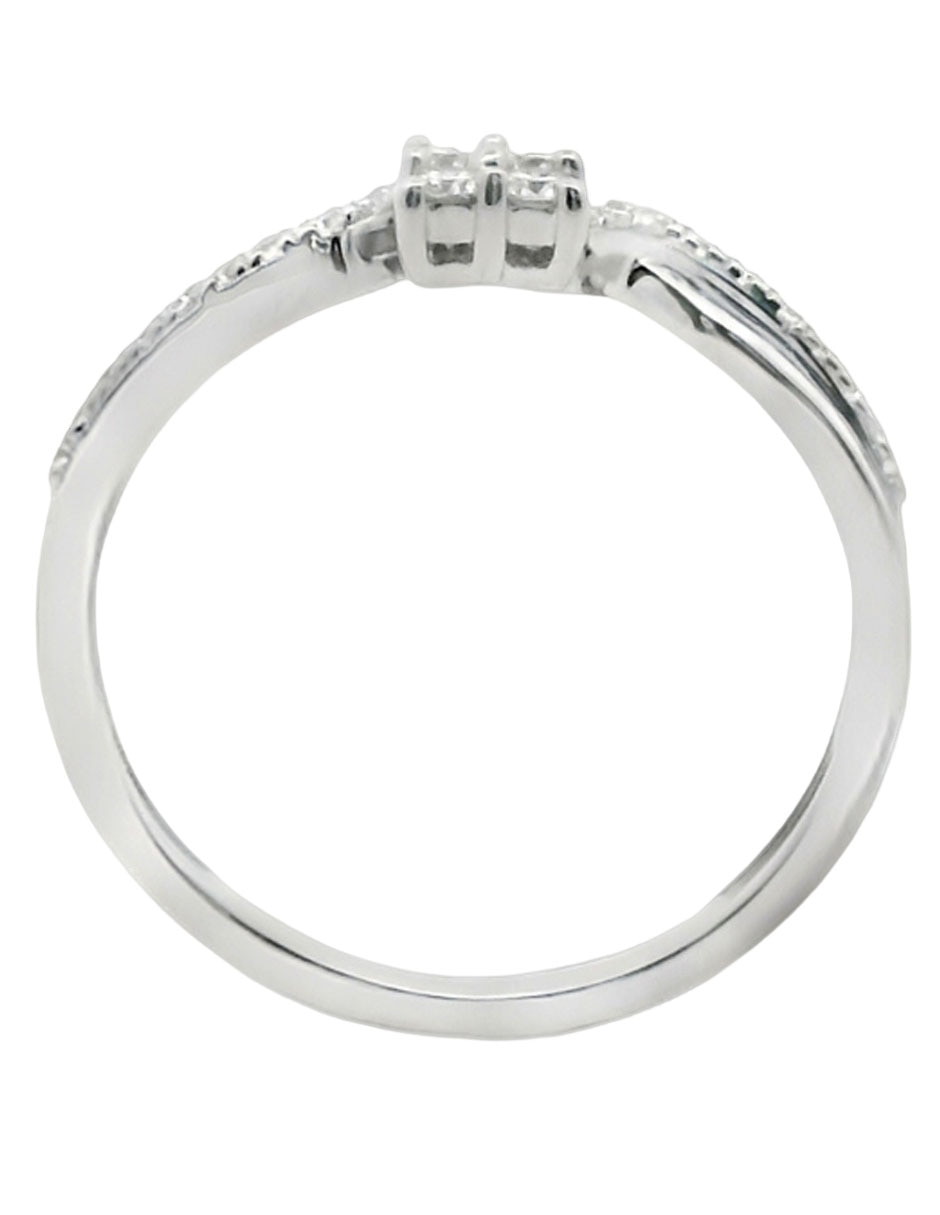 Anillo de comproimiso de oro 14k diamante 2