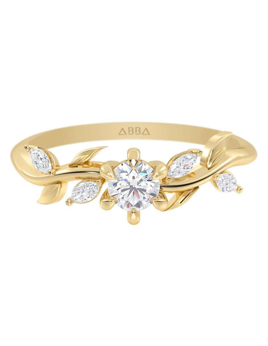 Anillo de compromiso 10 k 1