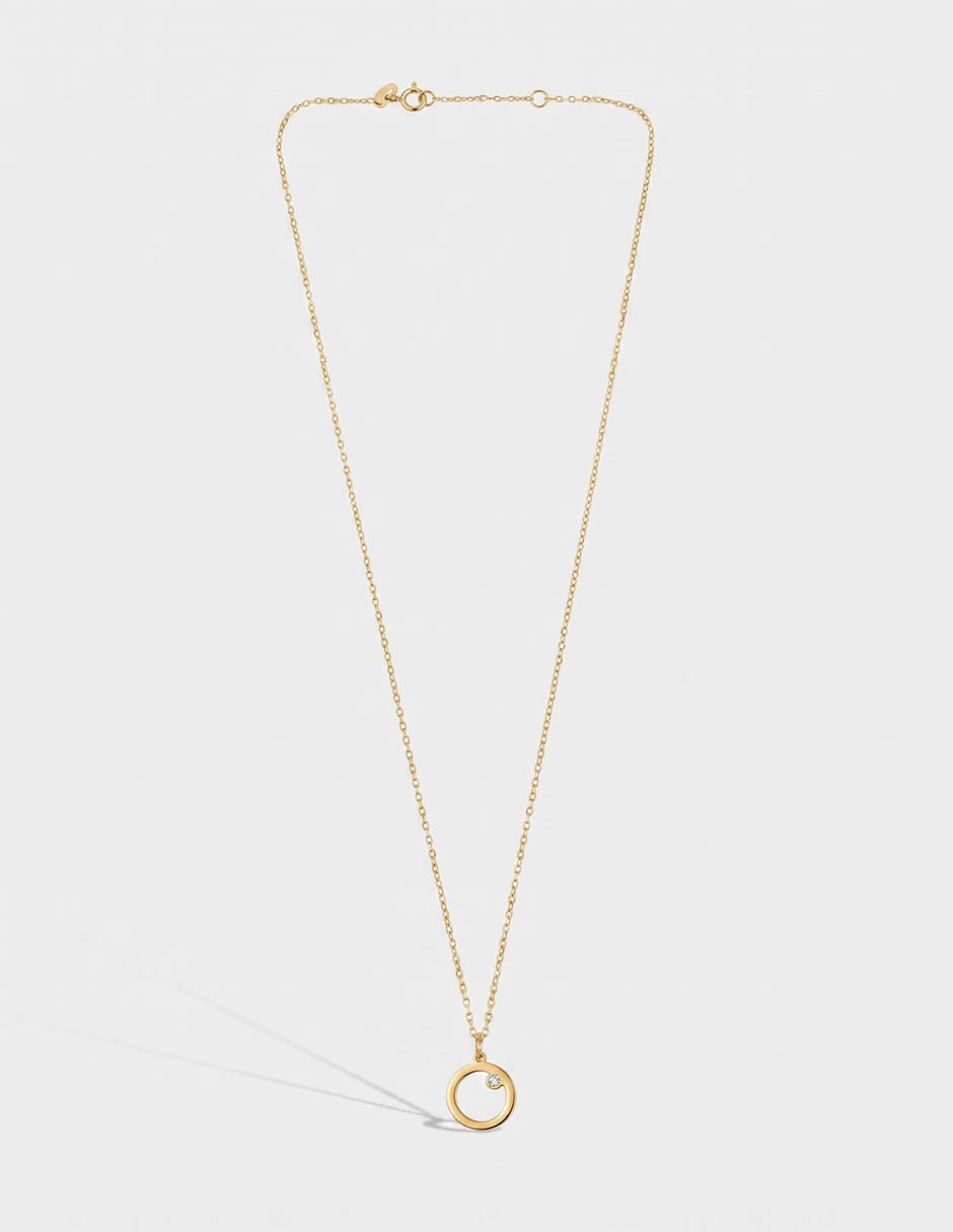 Collar de oro amarillo 14 K 1