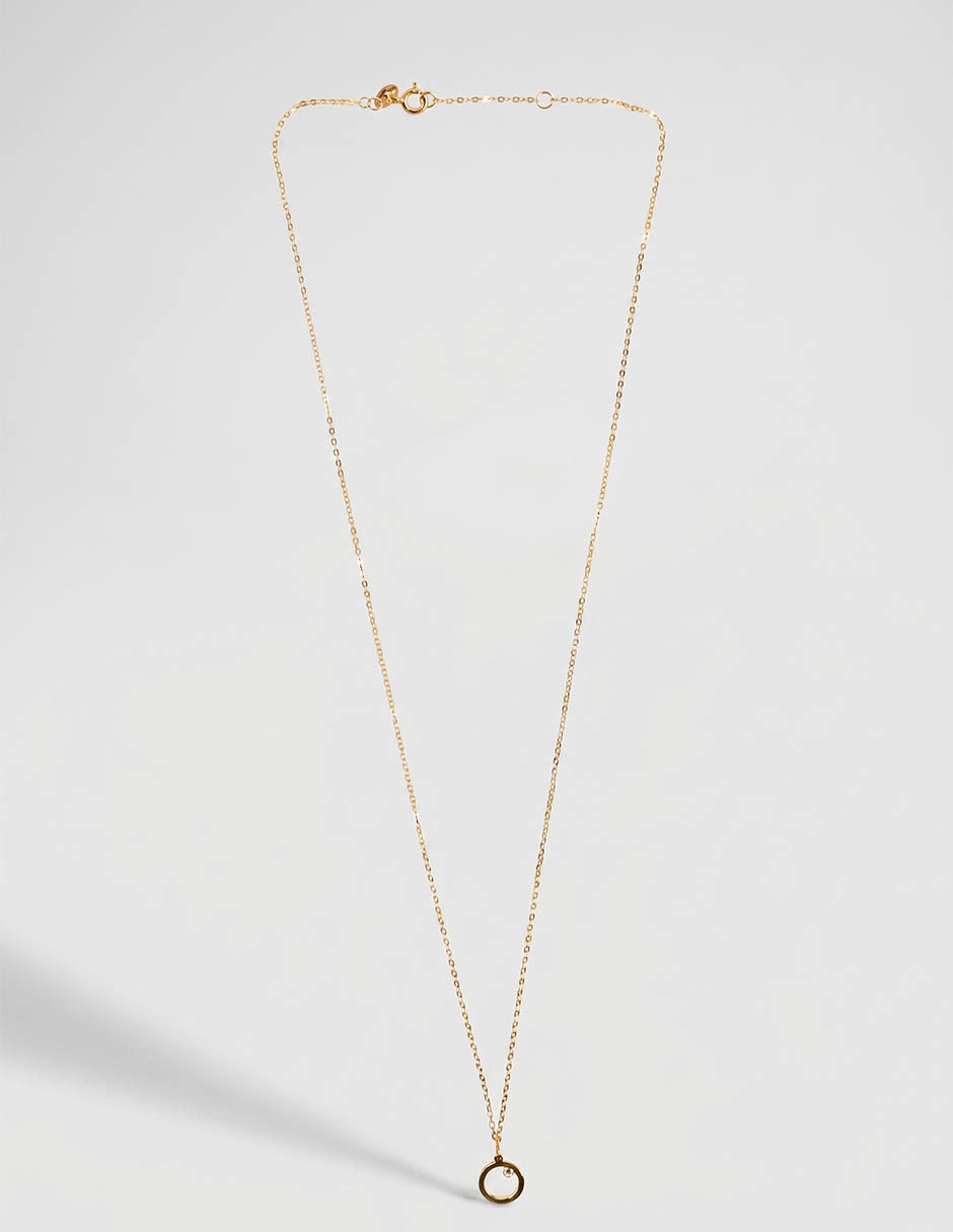 Collar de oro amarillo 14 K