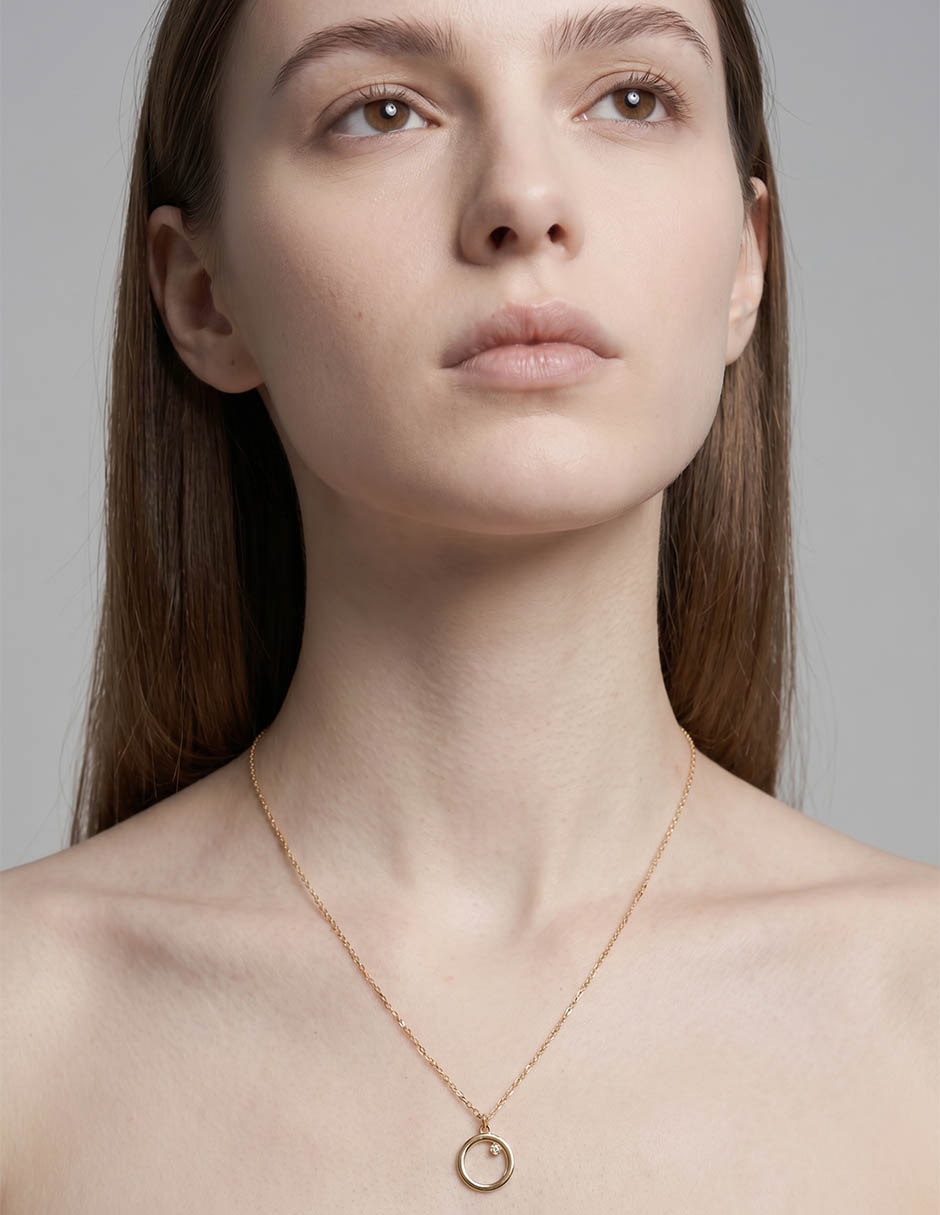 Collar de oro amarillo 14 K 3