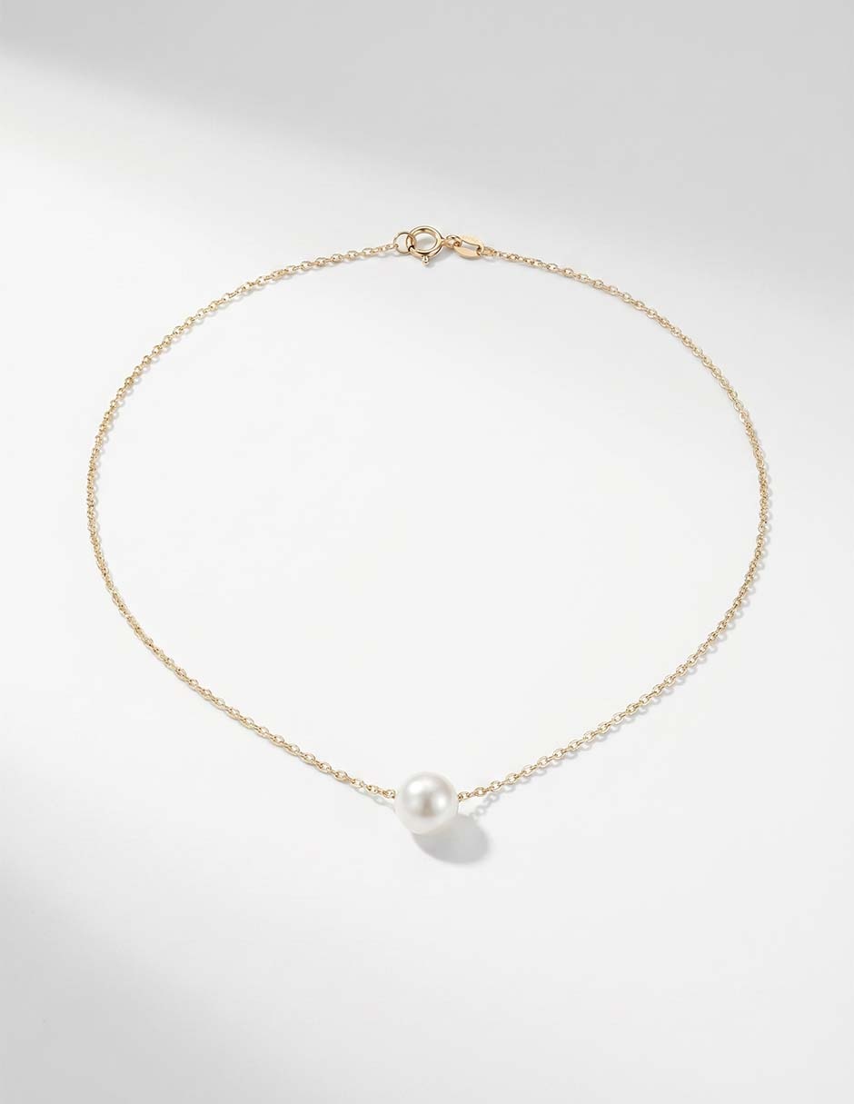 Collar de oro amarillo 14 K