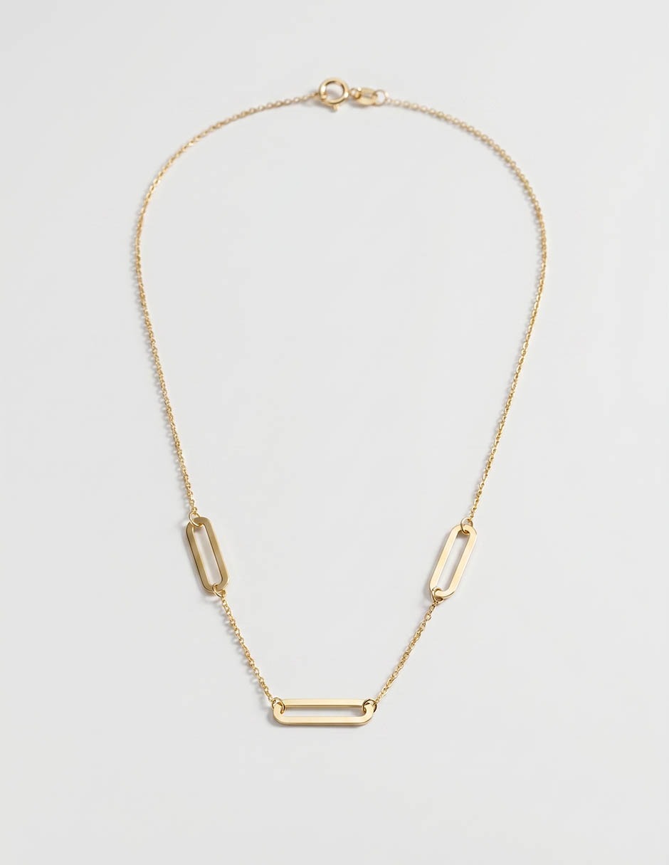 Collar de oro amarillo 14 K 1