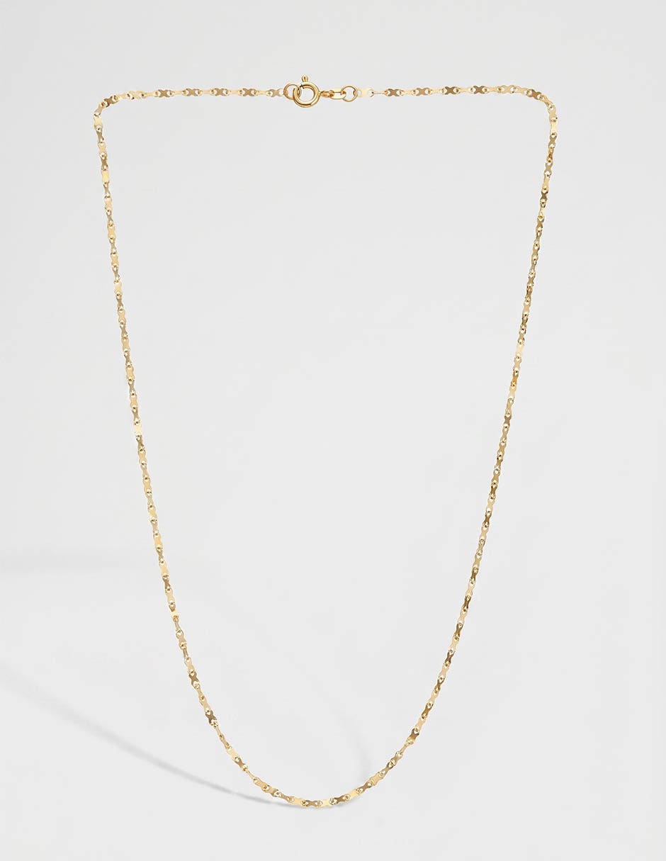 Collar de oro amarillo 14 K 1