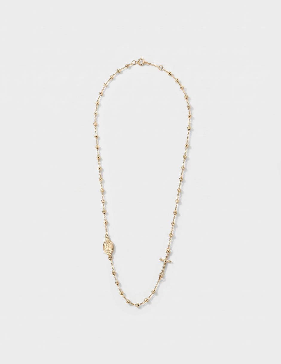 Collar de oro amarillo 14 K 1
