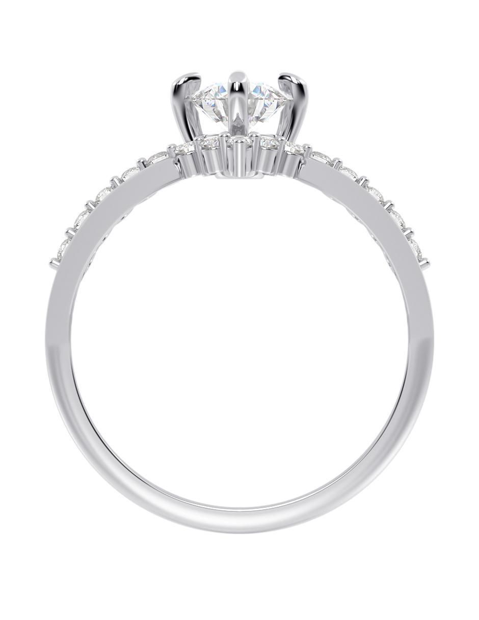 Anillo de compromiso 14 k 2