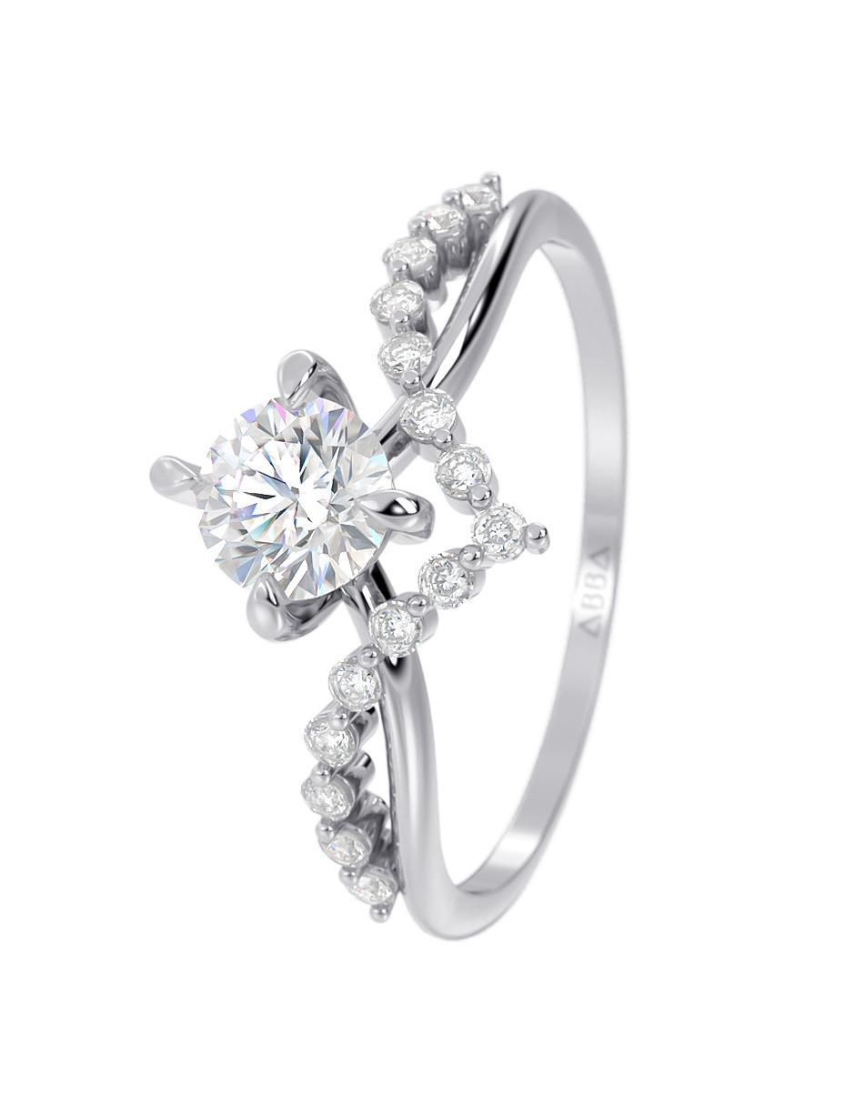 Anillo de compromiso 14 k 3