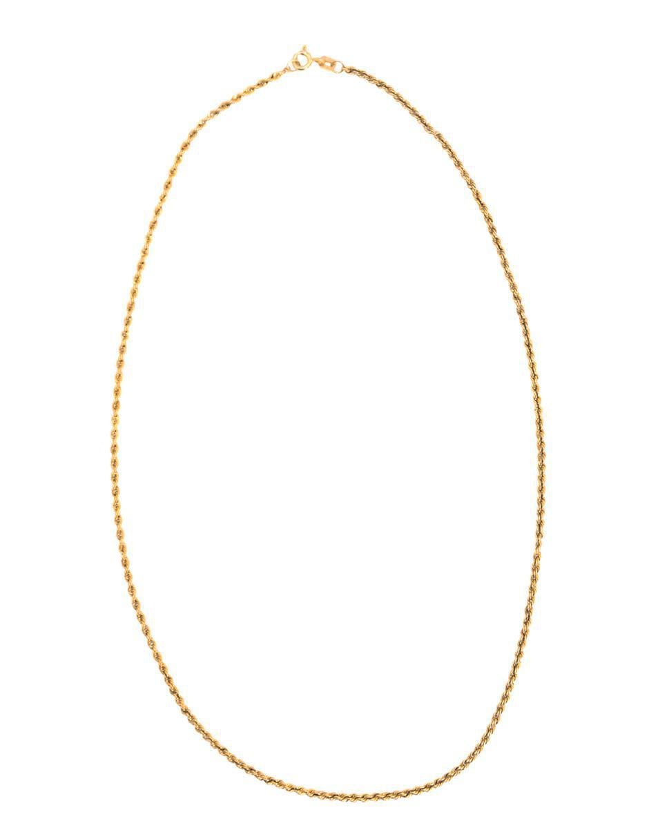 Cadena Crixus Joyeria de oro amarillo 10 K