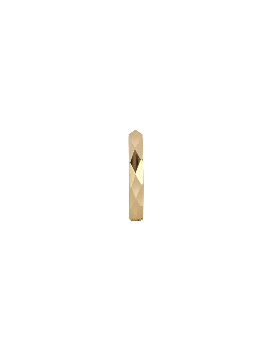 Aretes de aro circulares Dinasti de oro amarillo 14 k con acabado pulido