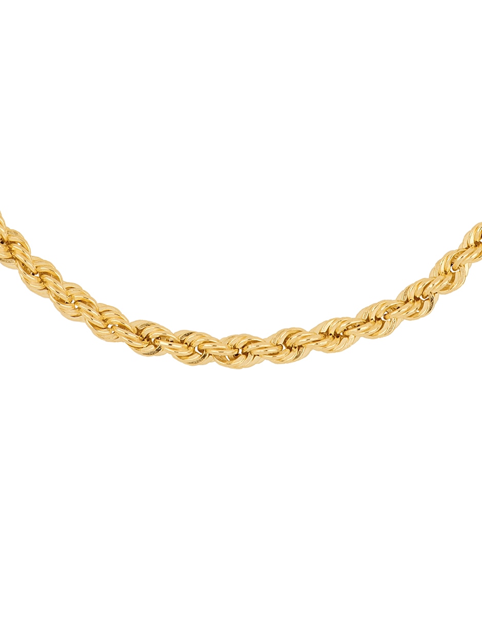 Pulsera Dinasti de oro amarillo con 14 K acabado brillante