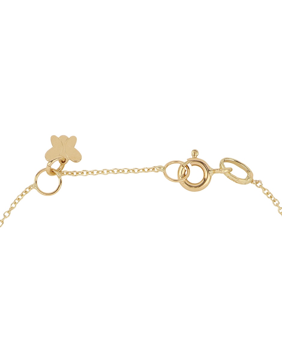 Pulsera Dinasti de oro amarillo 14 K acabado pulido