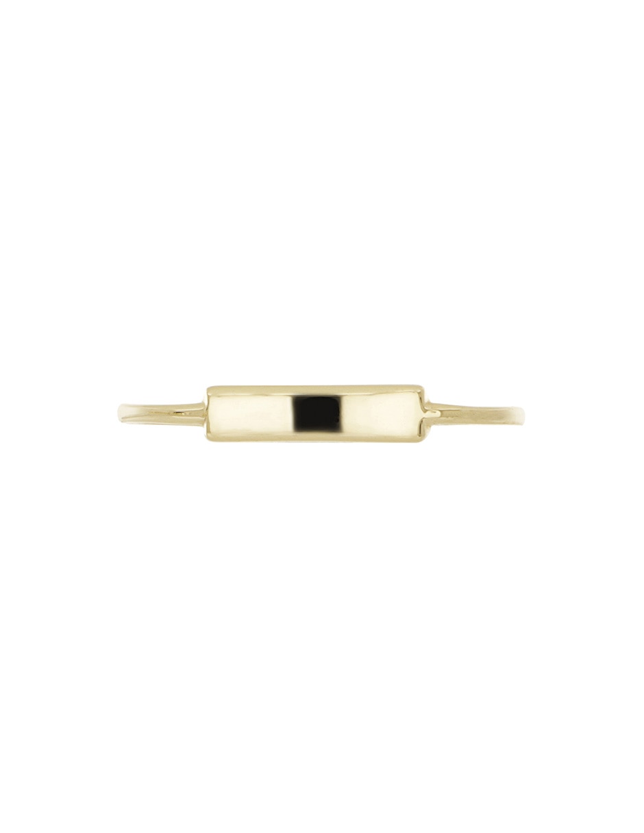 Anillo Dinasti 14 K de oro amarillo pulido