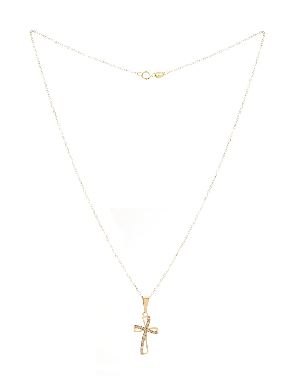 De cruz de oro 14 k