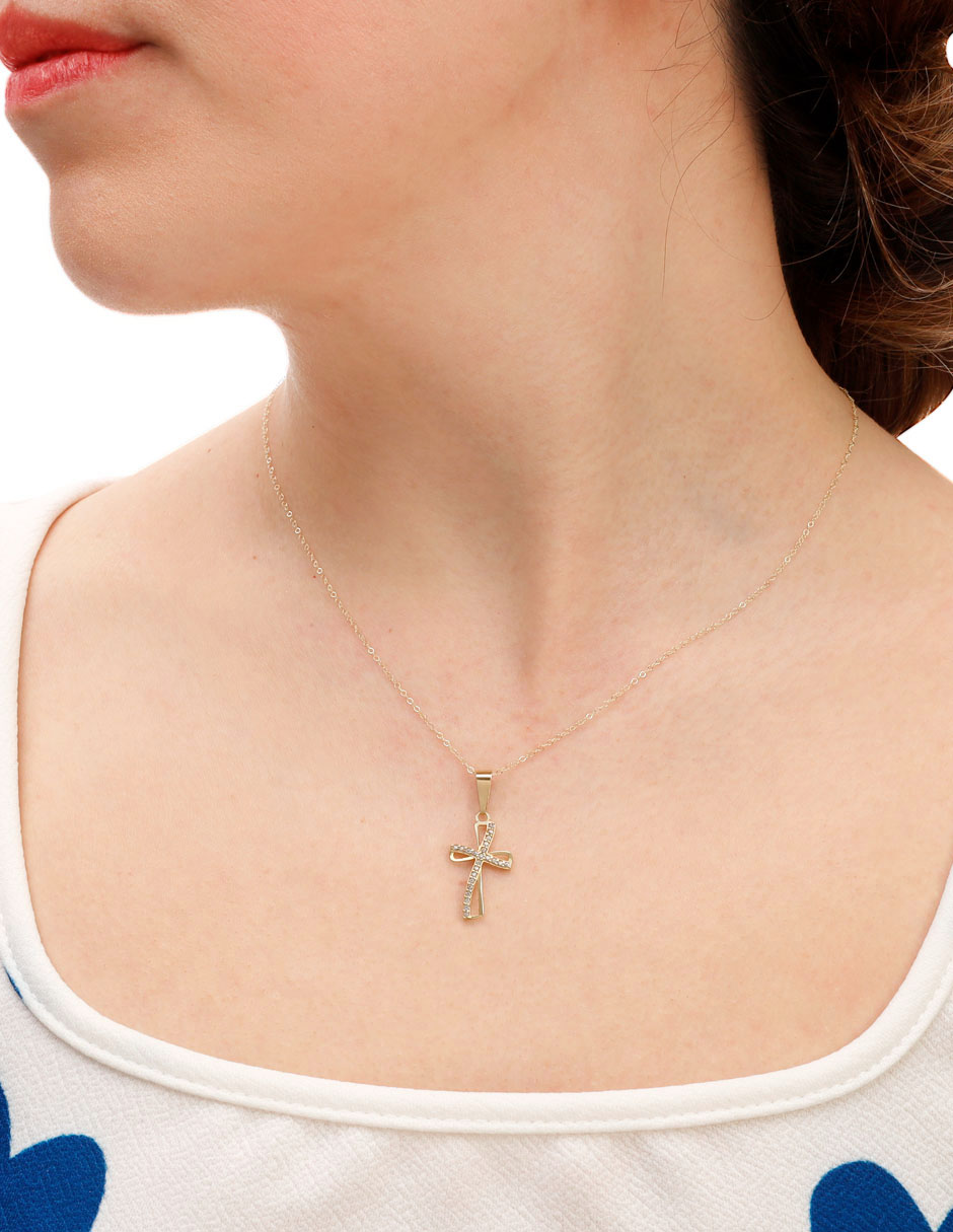 De cruz de oro 14 k