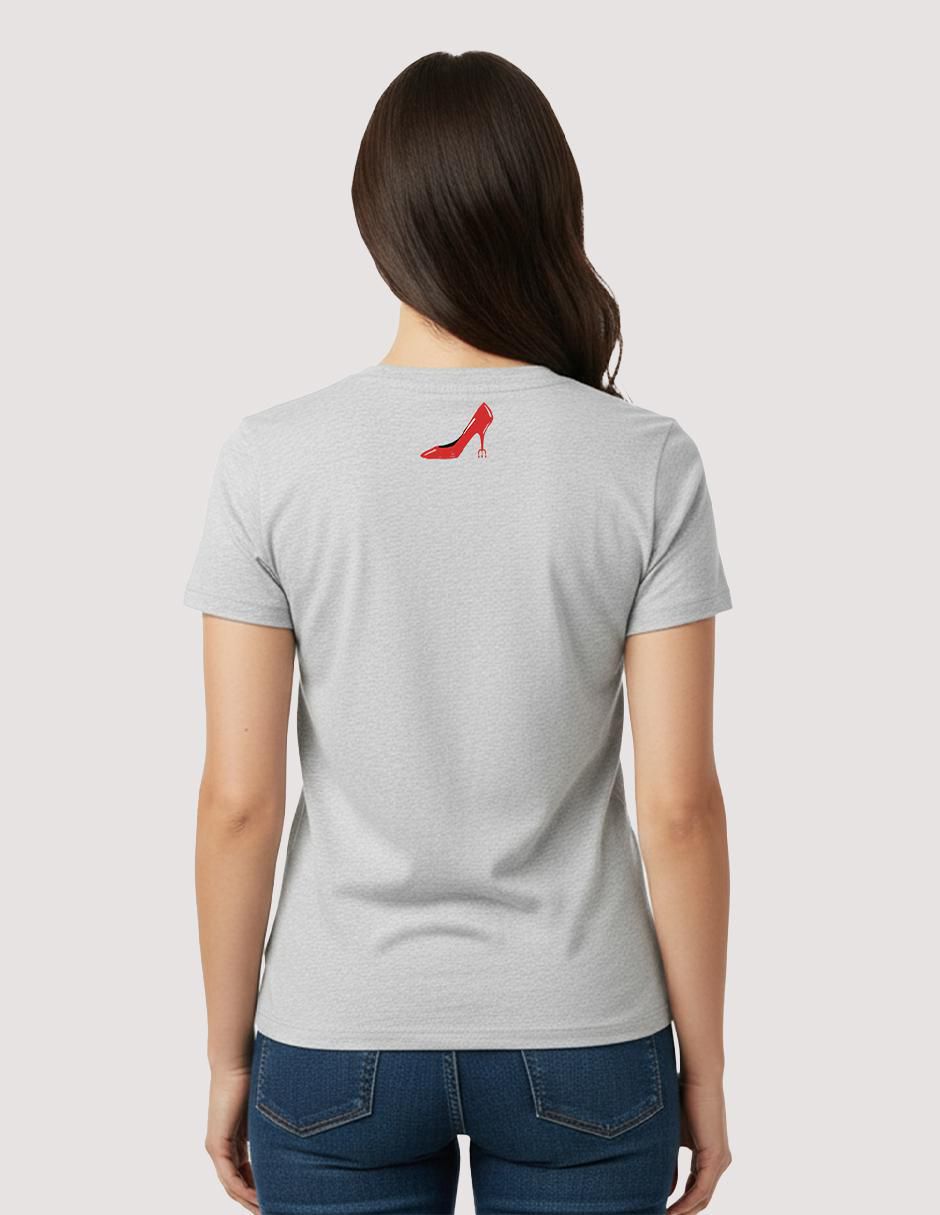 Playera manga corta Disney The Devil Wears Prada - Collar cuello redondo para mujer