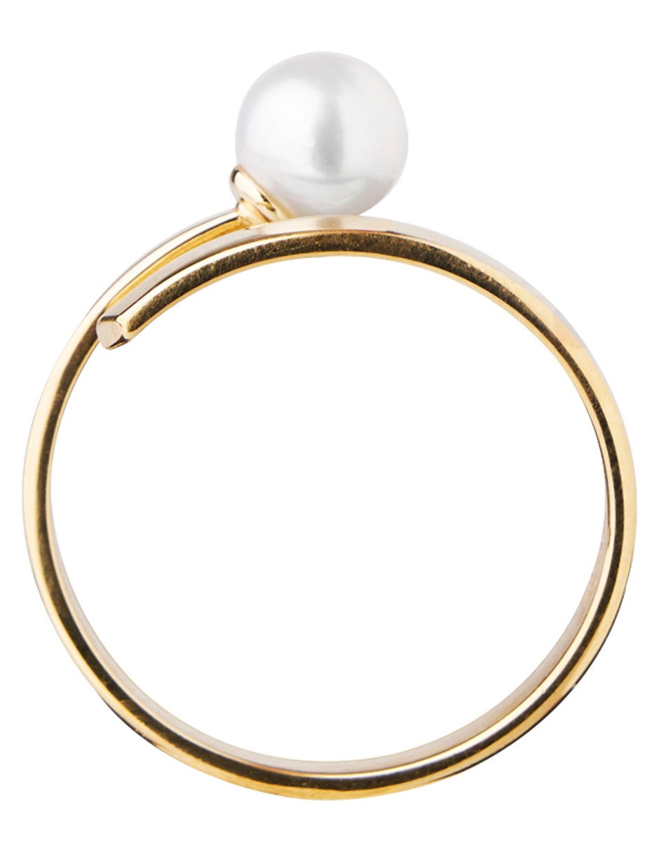 Anillo De Oro Amarillo Brillante 2