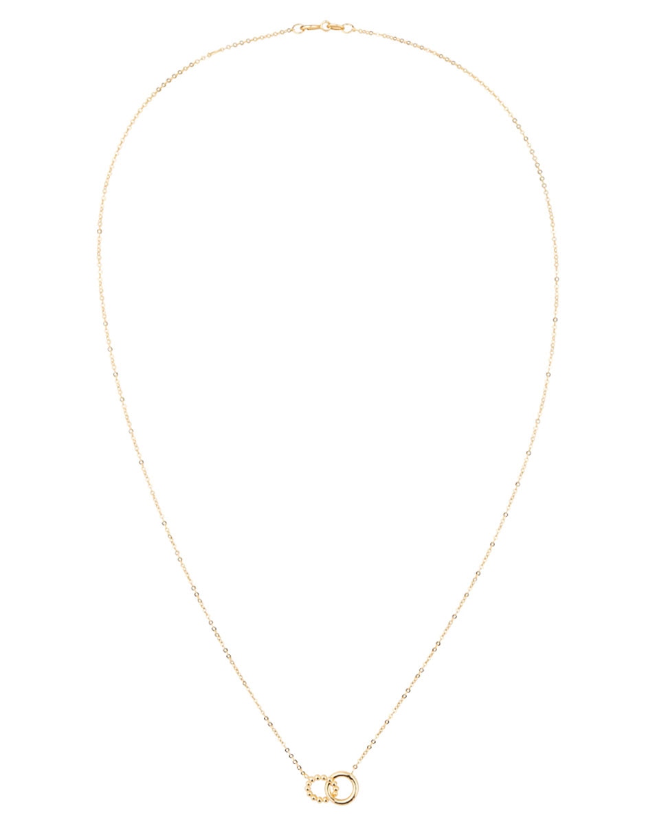 Collar de oro amarillo 14 K 2