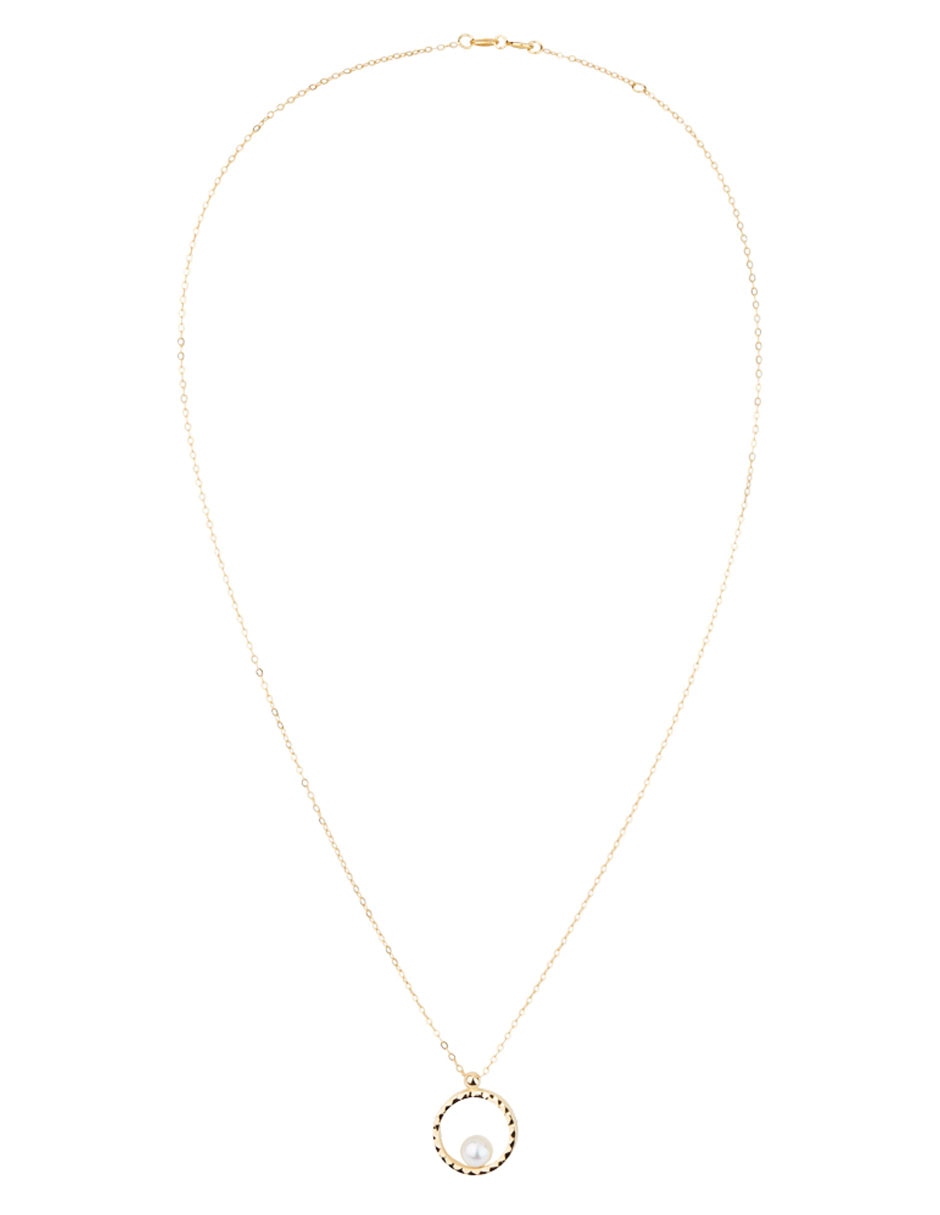 Collar de oro amarillo 14 K 2