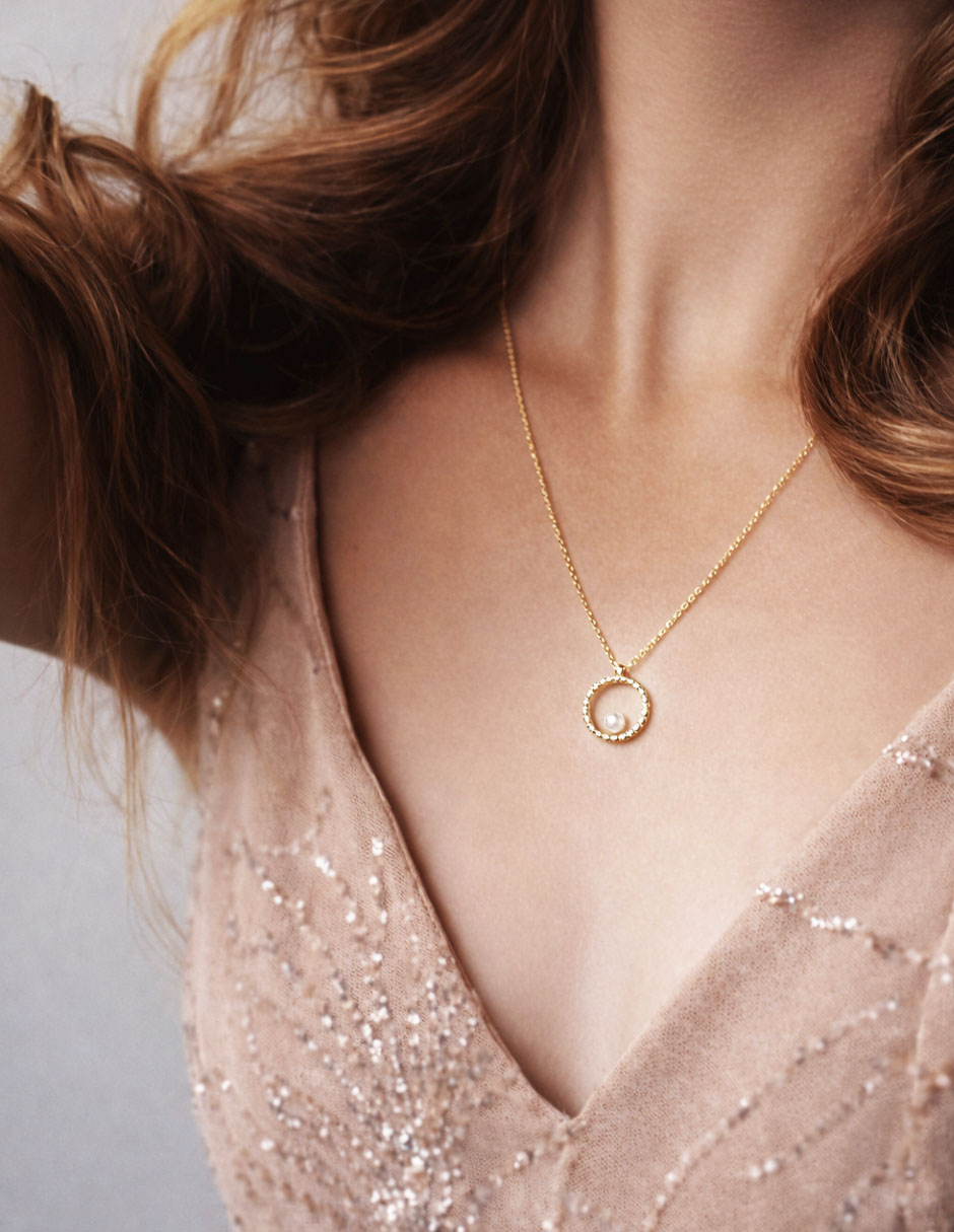 Collar de oro amarillo 14 K 3